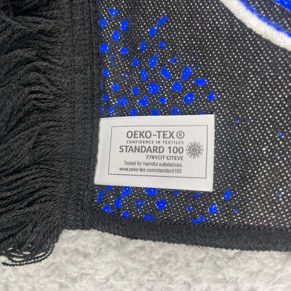 MLS Soccer San Jose Earthquakes Black United The Bay 54x8 Inch Scarf - Picture 10 of 13